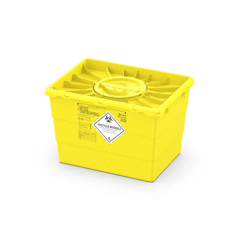 Badella SB - 25L, sárga, dupla fedéllel