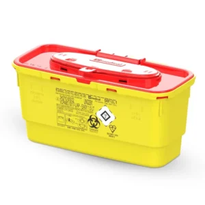 Badella - tűgyűjtő - EASY 1.5L, sárga-piros